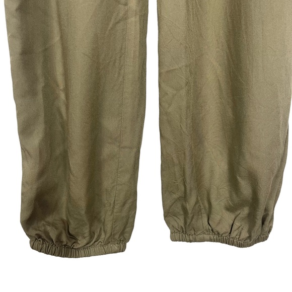 American Eagle Jogger Pants High Rise Belted Size Medium - Picture 4 of 7